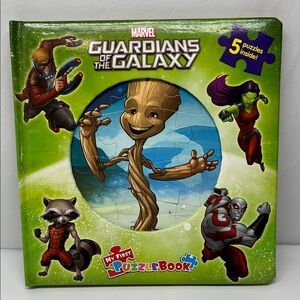 Marvel Guardians of the Galaxy My First Puzzle Book - Green and Red